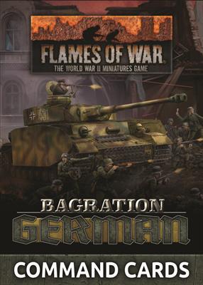 Flames of War: Bagration German Command Cards