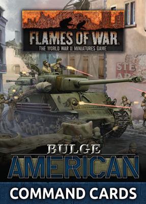 Flames of War: Bulge: American Command Cards