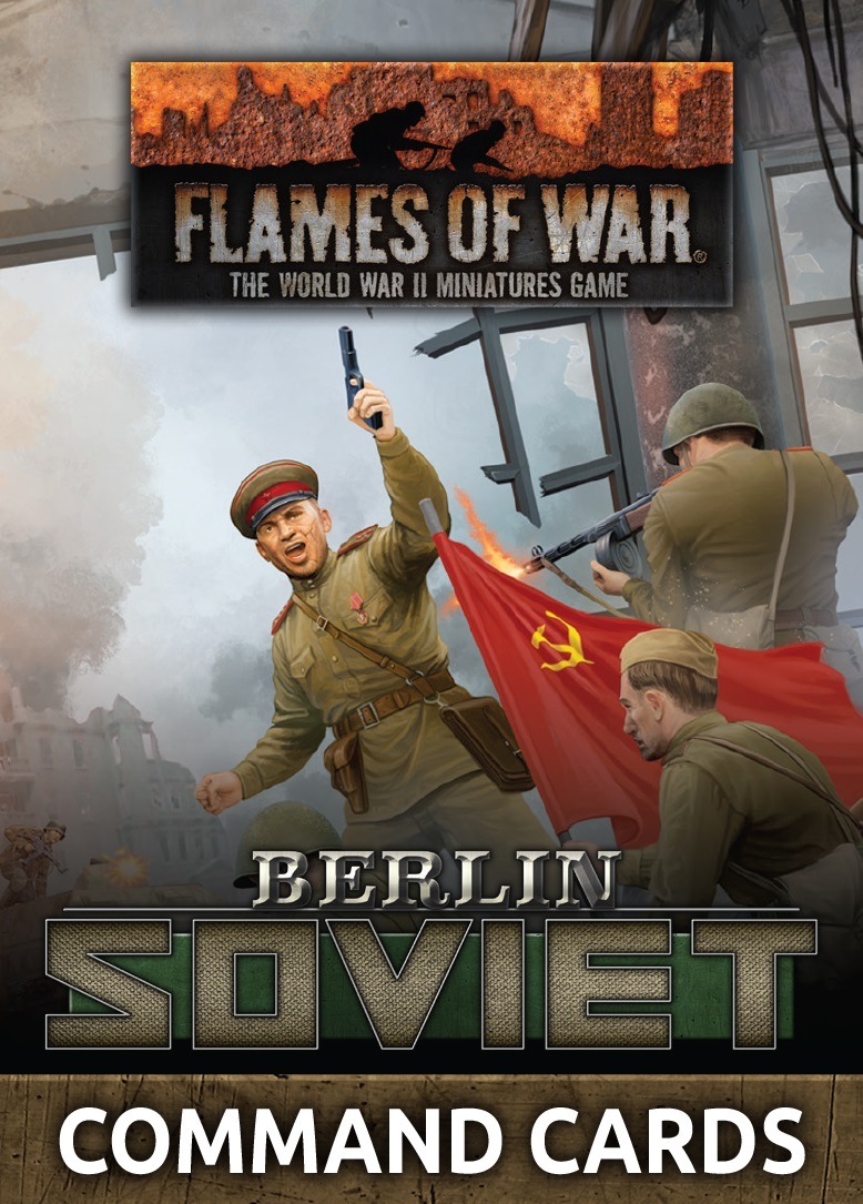 Flames of War: Berlin: Soviet Command Cards 