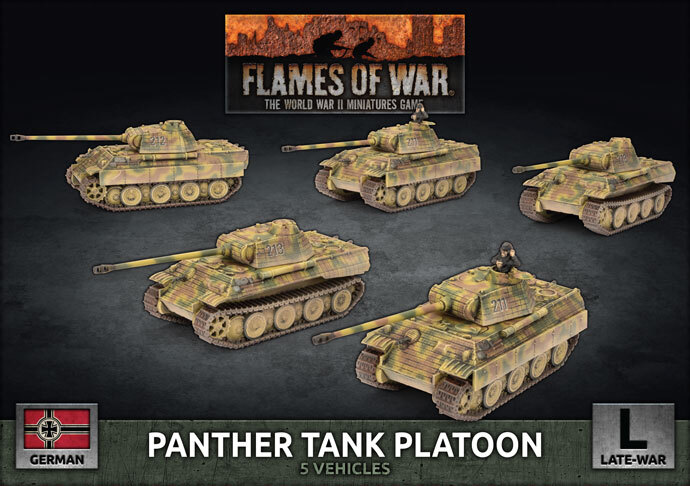 Panther A (Early) (x5 Plastic)