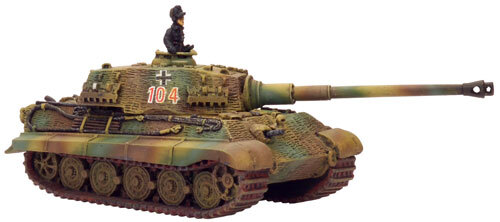 Flames of War: German: Tiger II (8.8cm) Tank Platoon (3 x Plastic)