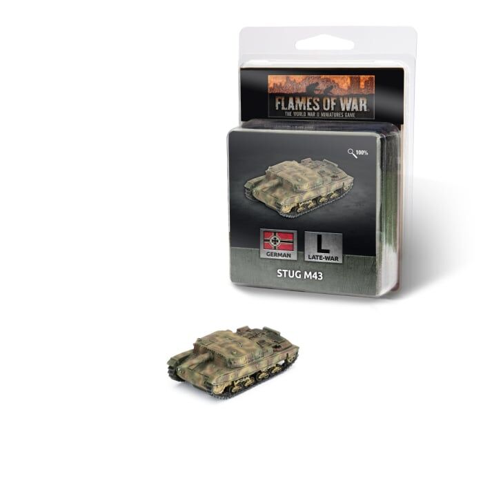 Flames of War German StuG M43 105mm | Self-Propelled Gun | Milsims