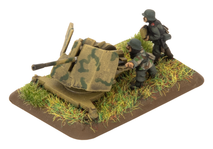 Flames of War: German: 3.7cm AA Platoon (x3)