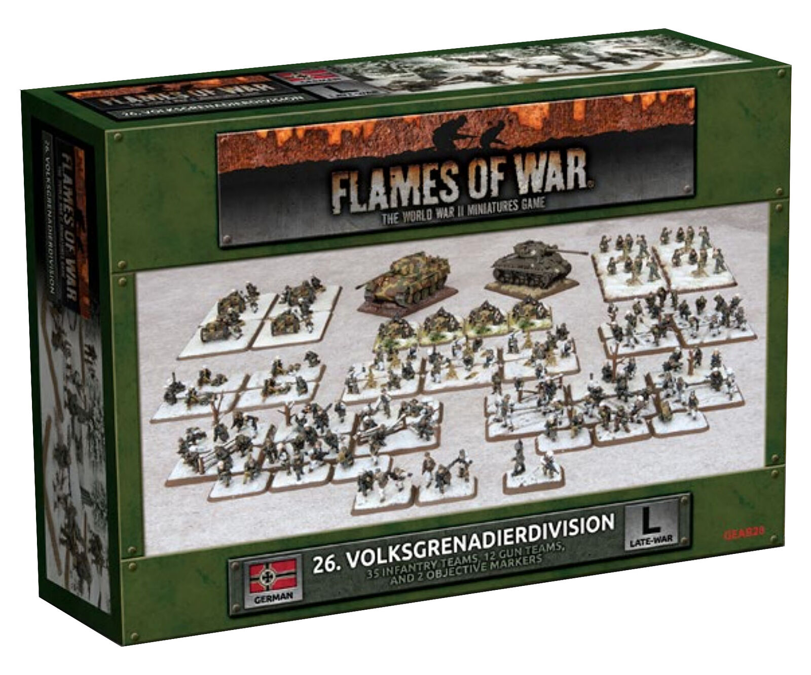 Flames of War: 26th Volksgrenadier Division (Winter) - 80th Anniversary Army Deal (Ltd Ed)