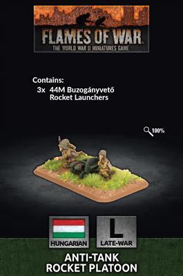 Flames of War: Hungarian: Anti-tank Rocket Platoon