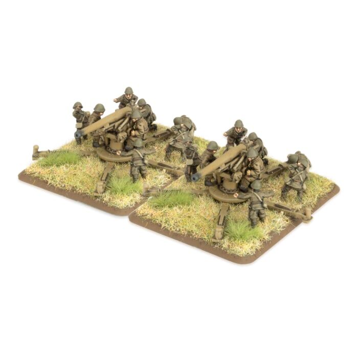 Flames of War: Japanese: 75mm Heavy Anti-aircraft Platoon (x2)