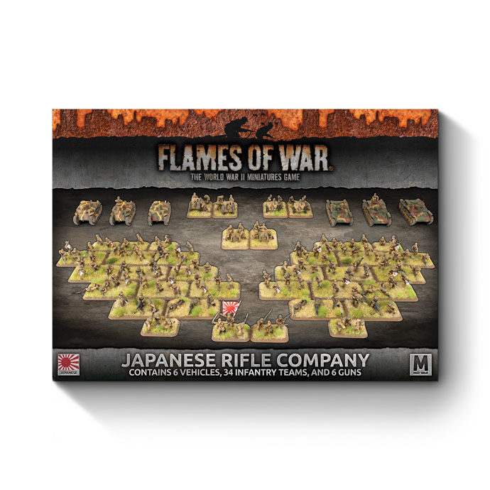 Flames of War: Japanese Rifle Company Army Deal