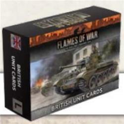 Flames of War: British Unit Cards