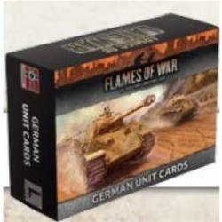 Flames of War: German Unit Cards