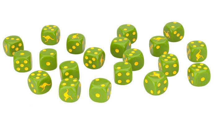 World War III: NATO Australian Dice Set