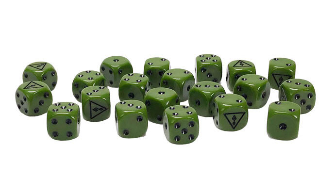World War III: Oil War: Iraqi Dice Set 