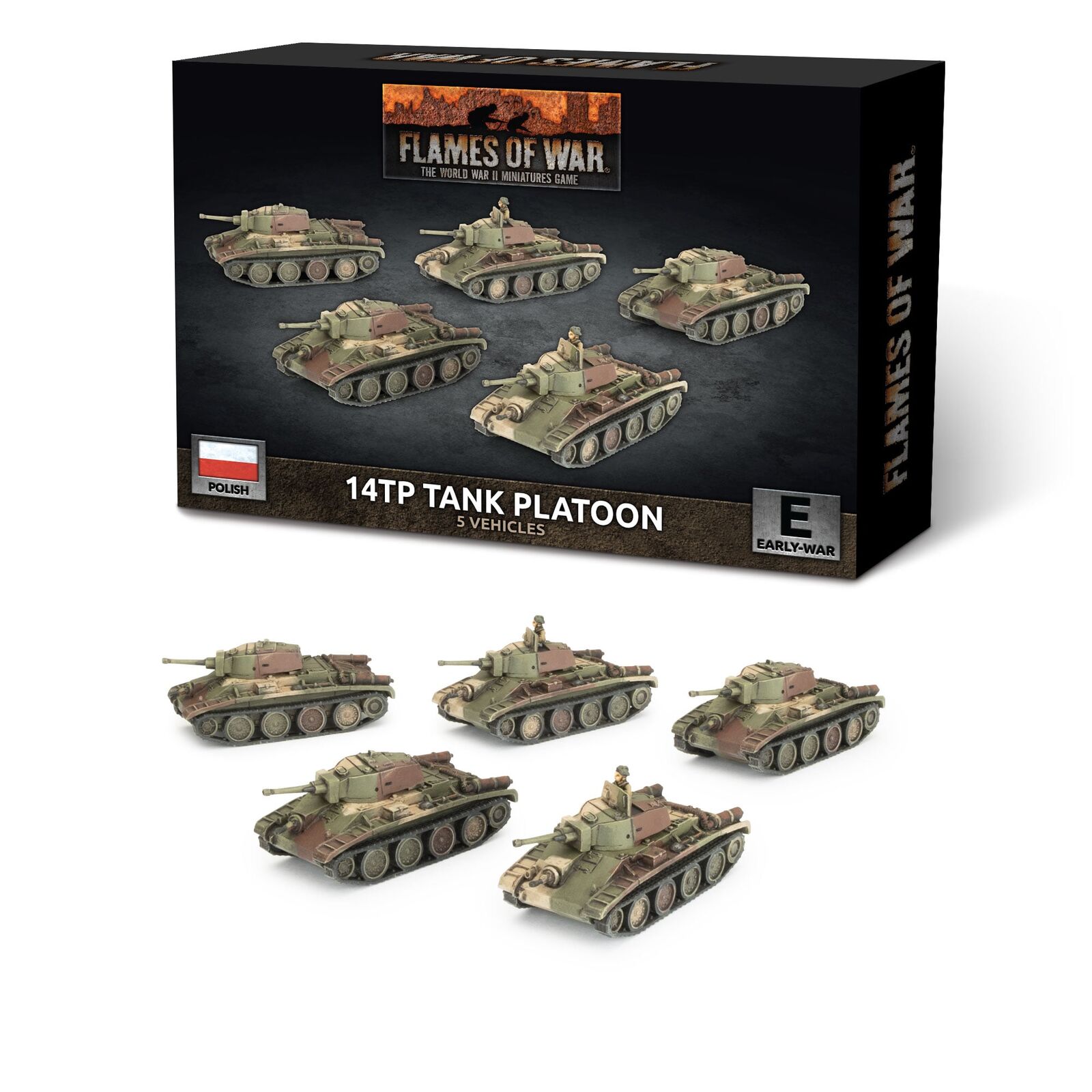 Flames of War: Polish: 14TP Tank Platoon