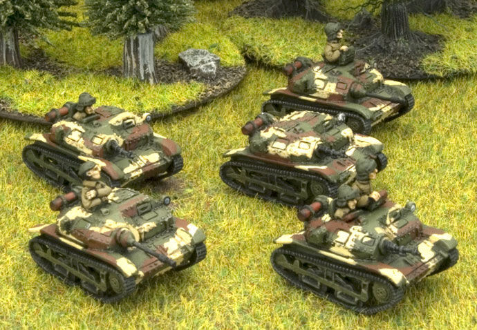 Flames of War: Polish: TKS tankette