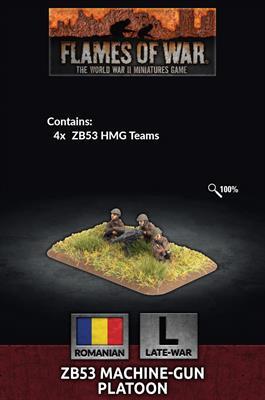 Flames of War: Romanian: HMG Platoon