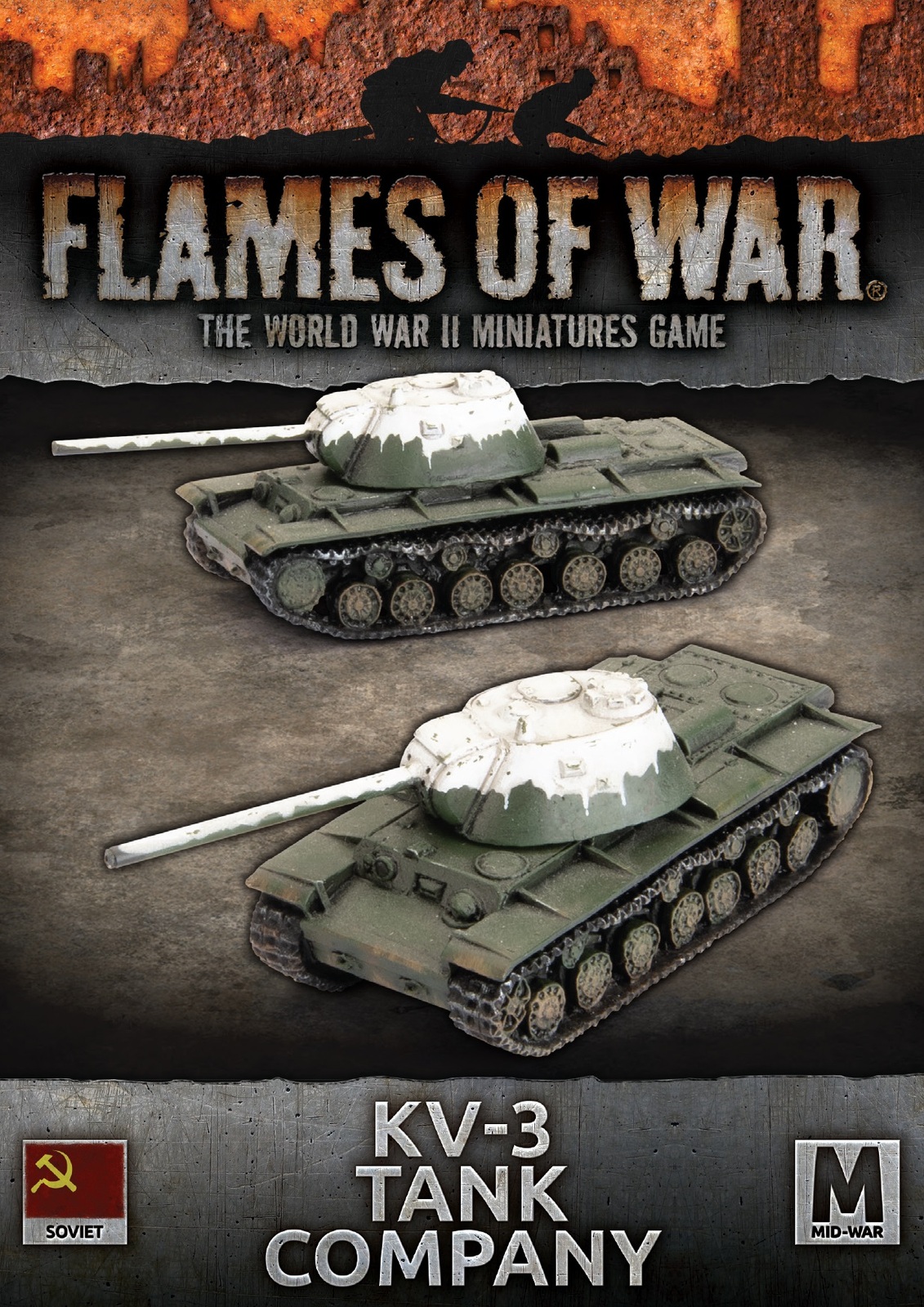 Flames of War: Soviet: KV-3 Tank Company (x2)
