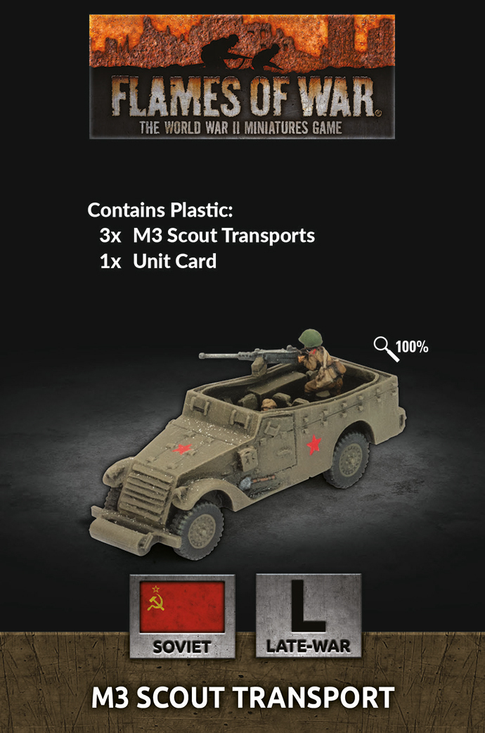 M3 Scout Transports (x3)