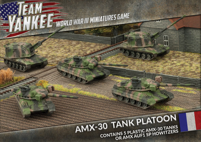 WWIII/Team Yankee: French: AMX-30 Tank Platoon