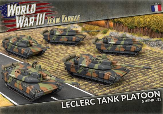 World War III: NATO French Leclerc Tank Platoon