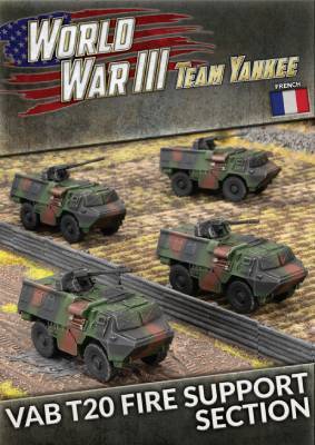 World War III: NATO French VAB T20 Fire Support Section (x4) 