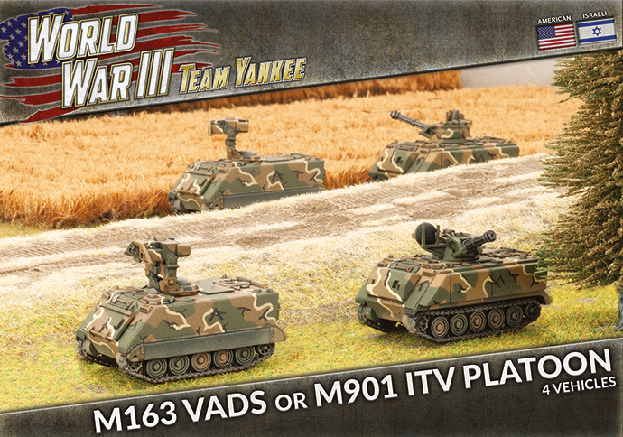World War III: American: M163 VADS or M901 ITV Platoon (Plastic)