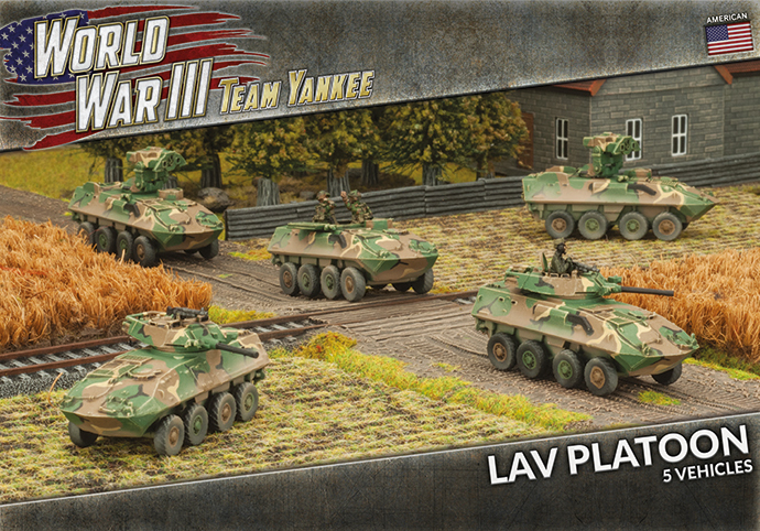 World War III: American - LAV Platoon (Plastic)
