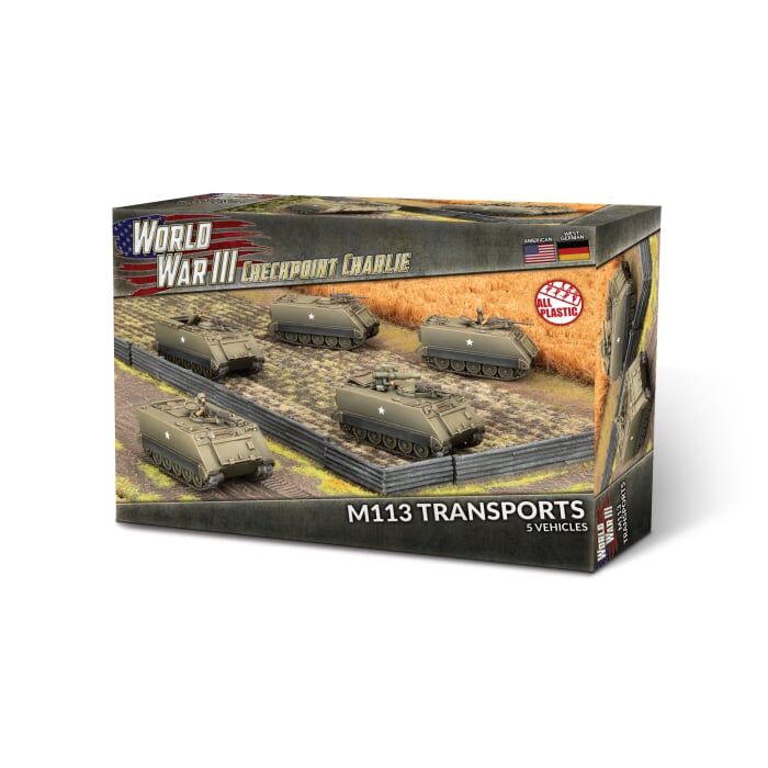 World War III: American: M113 Platoon (Plastic x5)