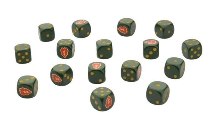 Flames of War: Vietnam - Tropic Lightning Dice