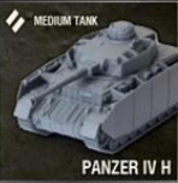 World of Tanks Miniature Game: German Tank - Panzer IV H