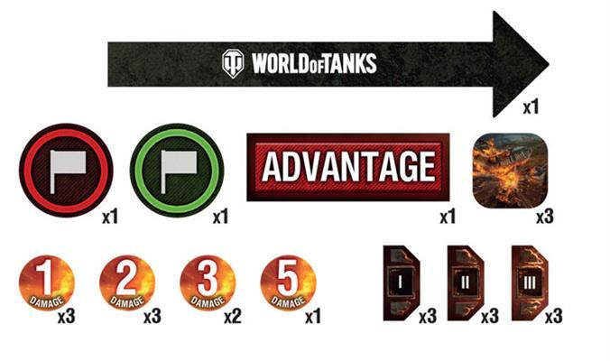 World of Tanks: Token Gaming Set (25)