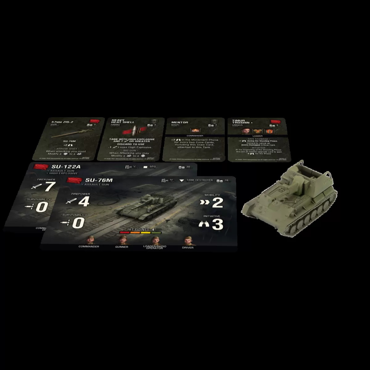 World of Tanks Miniature Game: Soviet Tank - SU-76M
