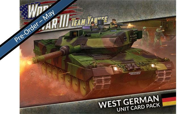 World War III: West German Unit Card Pack