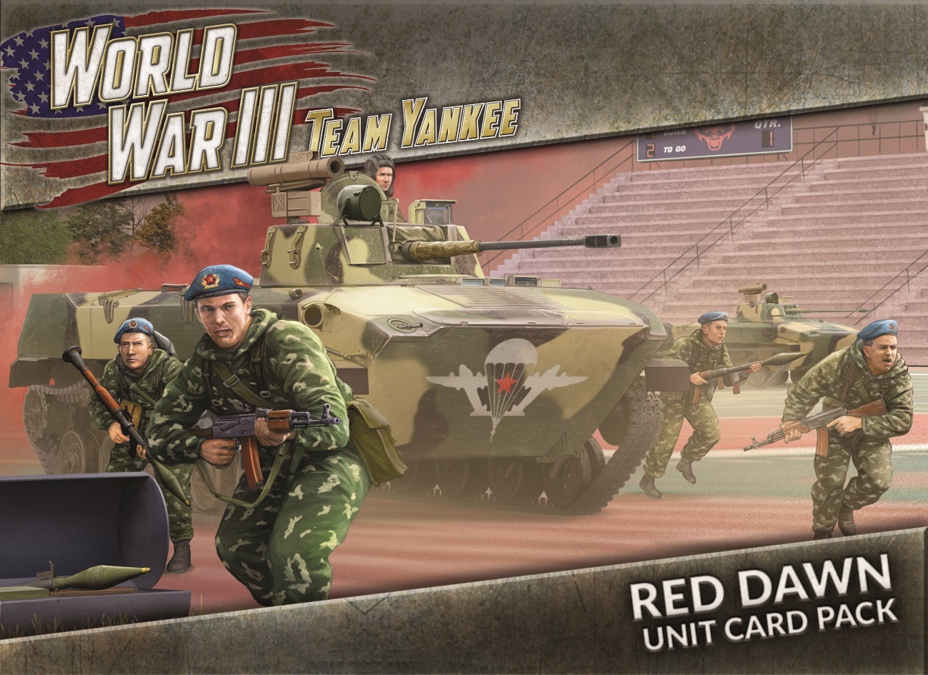 World War III: Red Dawn Unit Cards 
