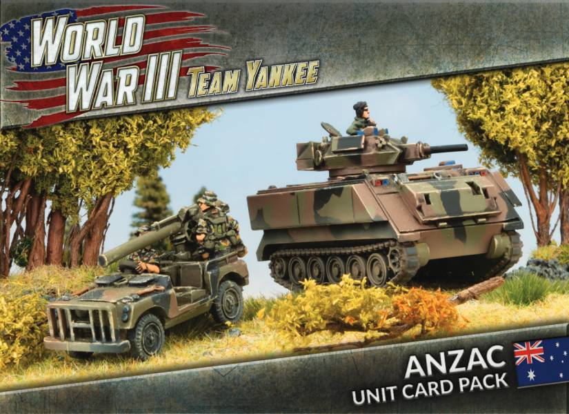 World War III: NATO ANZAC Unit Card Pack