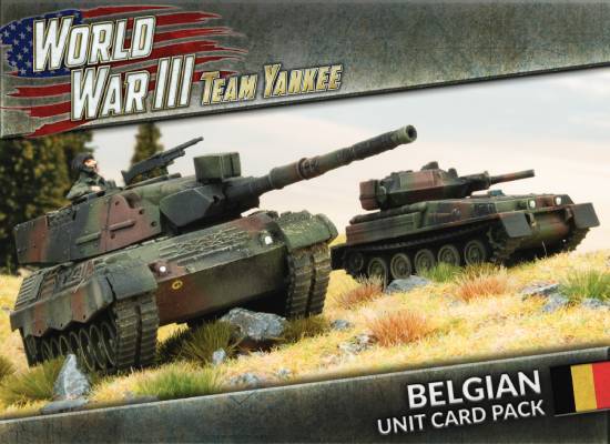 World War III: NATO Belgian Unit Card Pack