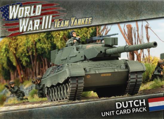 World War III: NATO Dutch Unit Card Pack