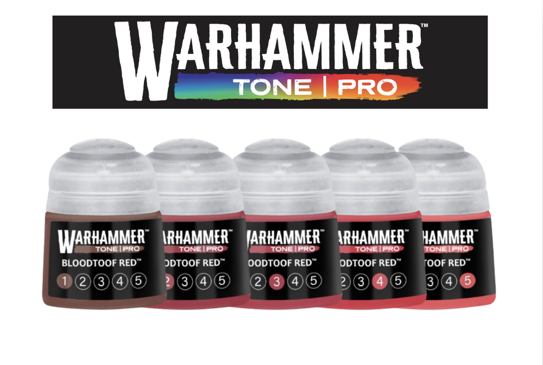 Tone Pro: Bloodtoof Red Set 1-5