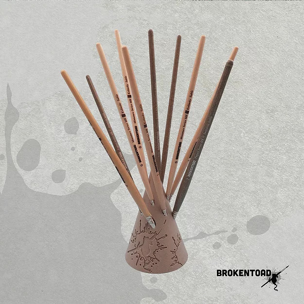 Broken Toad - MK3 Brush Stand