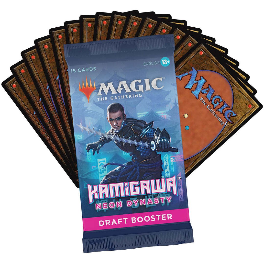 Magic the Gathering Kamigawa Neon Dynasty Draft Booster Pack