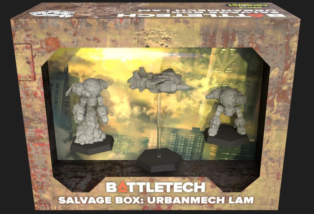 Battletech Salvage Box: UrbanMech LAM