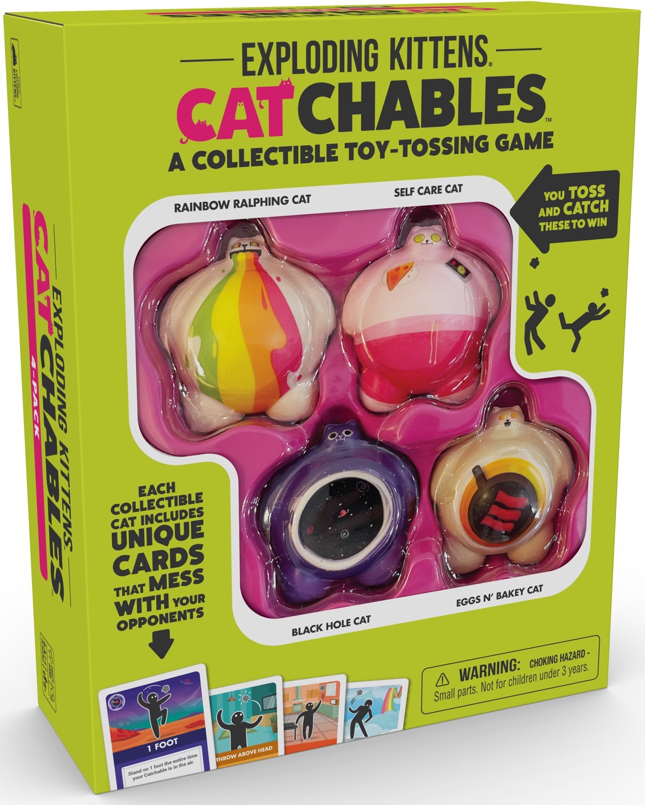 Catchables: A Collectable Toy-Tossing Game - Core 4-Pack