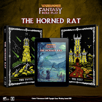 Warhammer Fantasy Role-Play: The Enemy Within Vol 4 - The Horned Rat Collectors Edition Slipcase Set