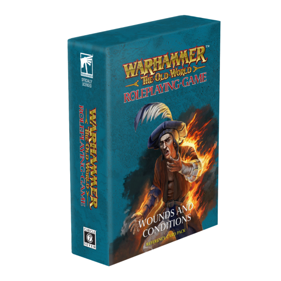 Warhammer The Old World RPG: Wounds and Conditions Card Deck