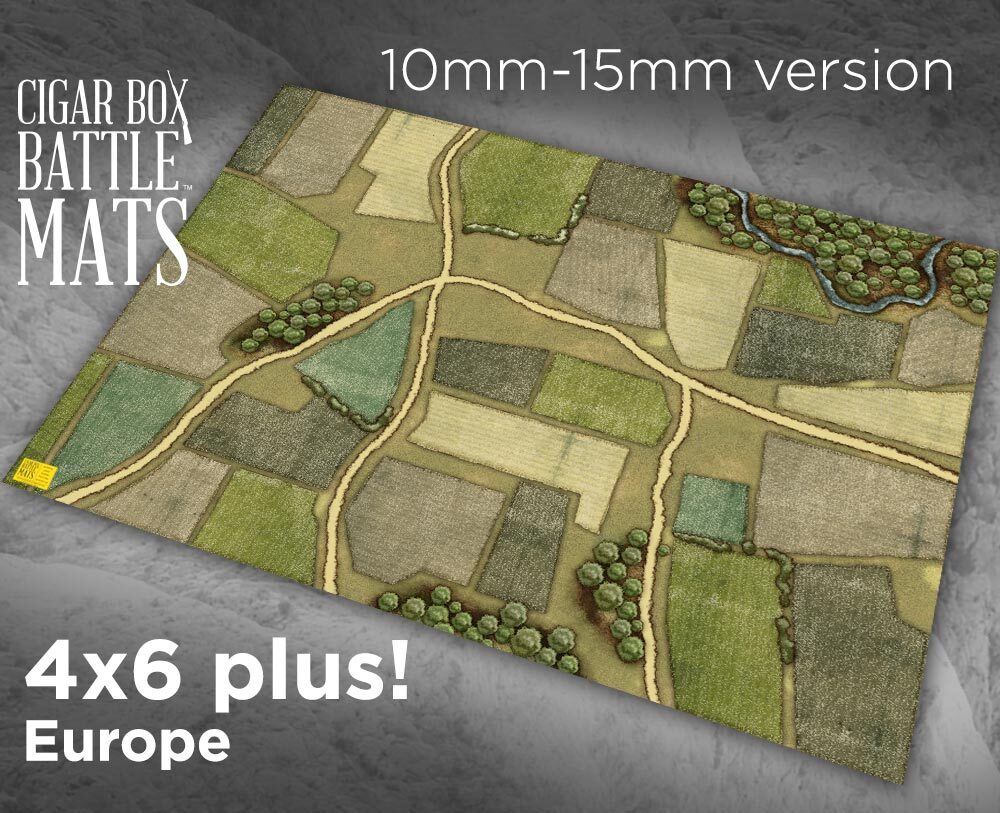 Battle Mat: 4x6 European (10-15mm)