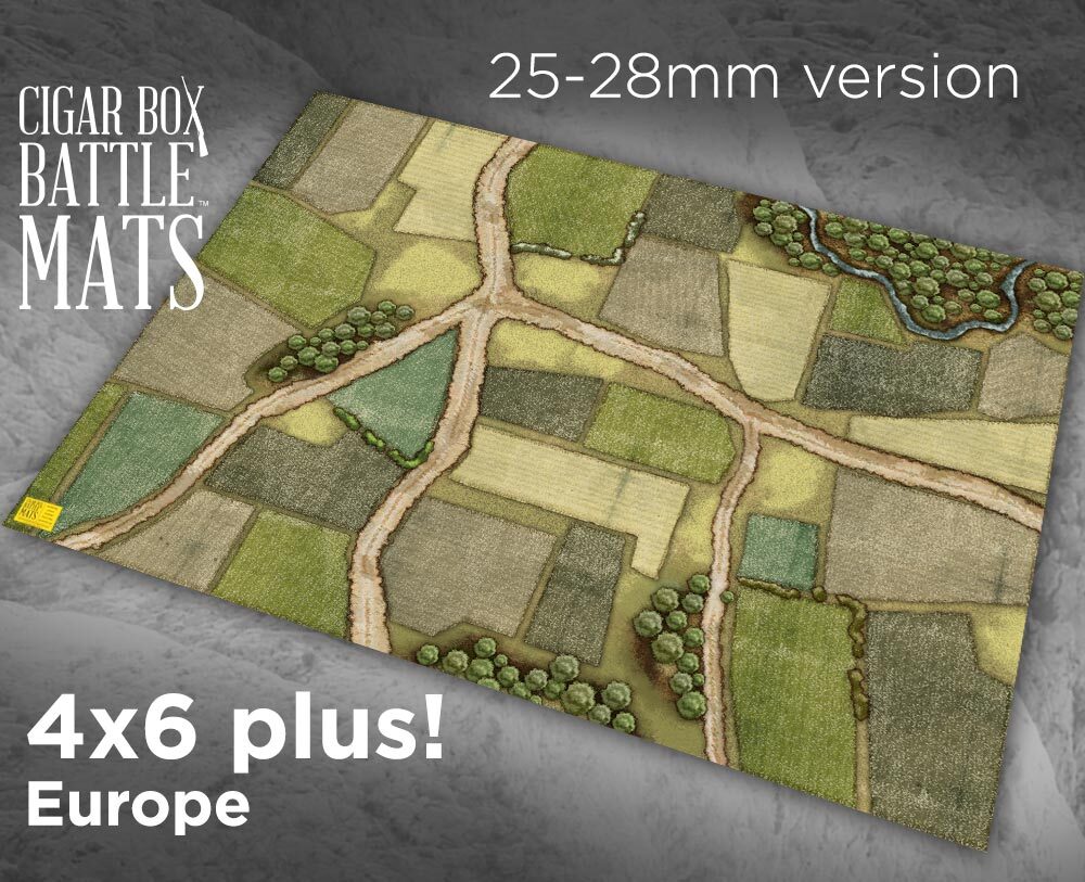 Battle Mat: 4x6 European (20-28mm)