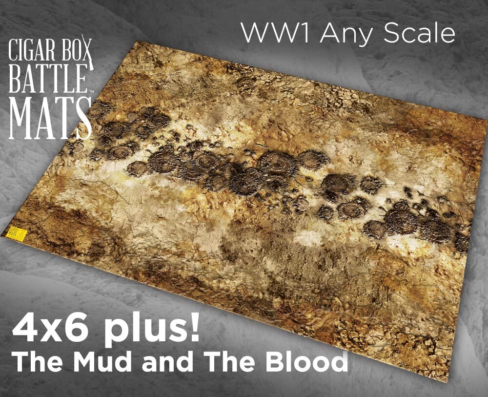 Battle Mat: 4x6 WW1 Gaming Mat