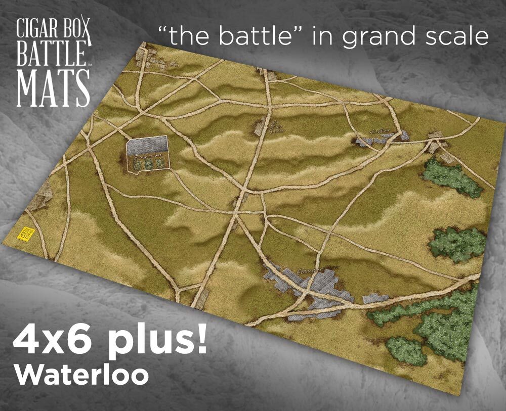 Battle Mat: 4x6 Waterloo