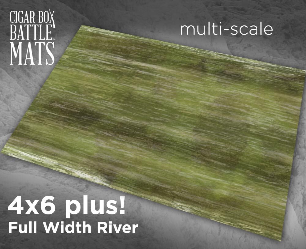 Battle Mat: 4x6 Full River
