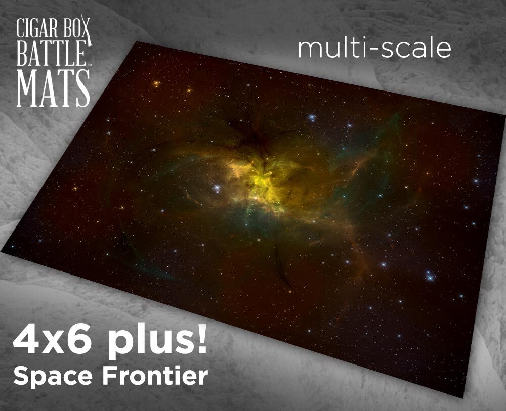 Battle Mat: 4x6 Space Frontier