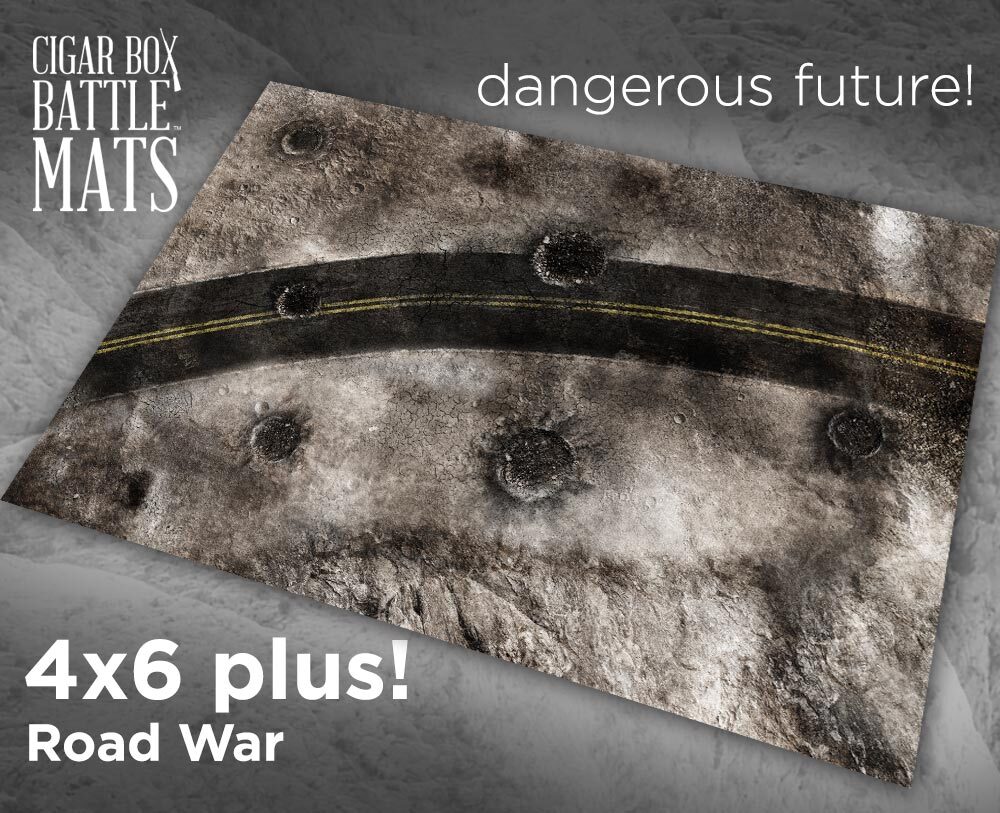 Battle Mat: 4x6 Road War