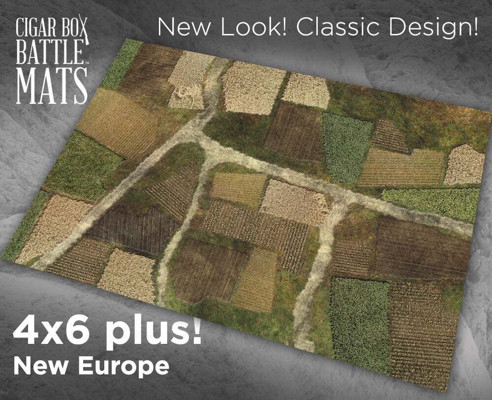 Battle Mat: 4x6 New Europe (20-28mm)